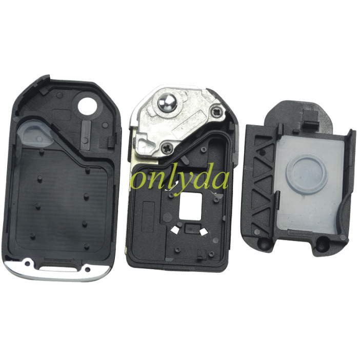 Free shipping 5pcs/lot For Honda 2/3 button remote key shell without badge , The key shell and the original structure, Pls choose button