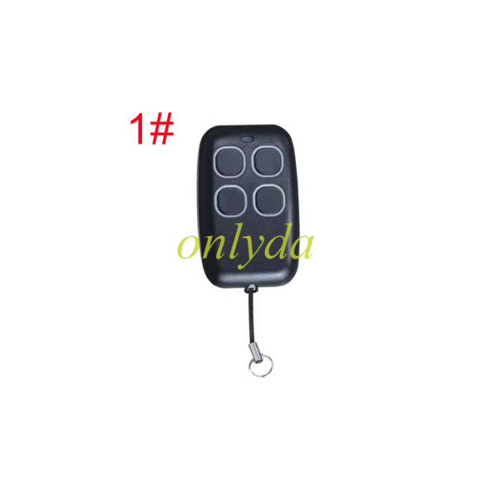 Face to Face remote 4 button with  433.92mhz/315mhz ， pls choose mhz .