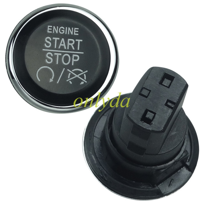 Free shipping 2psc/lot For Suitable for Jeep Grand Cherokee one-button start switch 1FU931X9AC 33370101