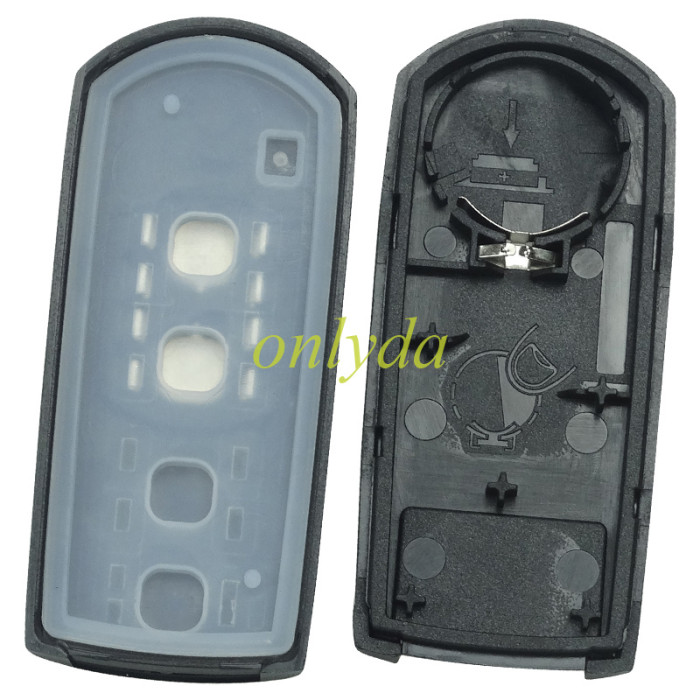 Free shipping 5pcs/lot For Mazda  remote key blank without logo place, pls chose the button