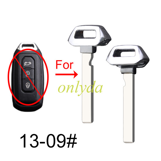 Free shipping 10pcs/lot Ford Edge Small Key 13-09#