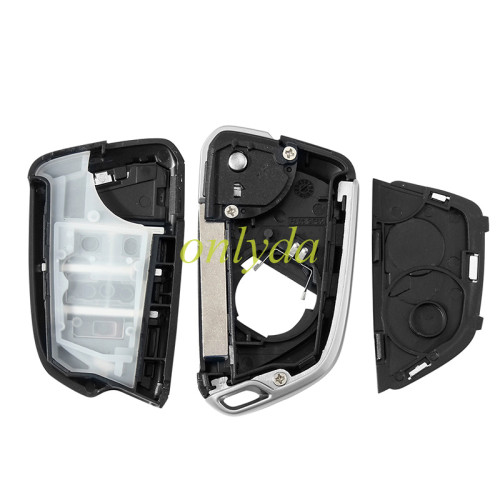 For Chevrolet modified 2/3/3+1/4+1/remote key blank with cross badge place,(pls choose button )