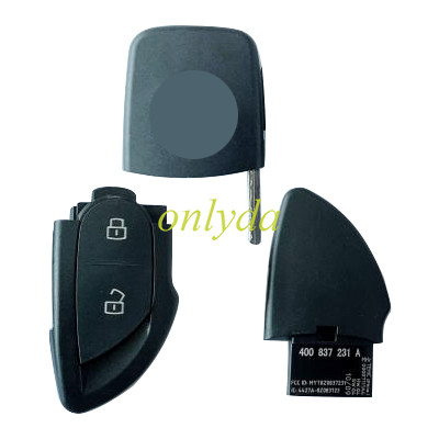 Free shipping Aftermarket Lamborghini  2 button remote key blank with badge