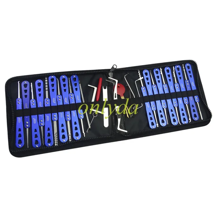 Goso CHAMPION SERIES （House lock and car lock)stainless  PICK SET 29-IN-ONE