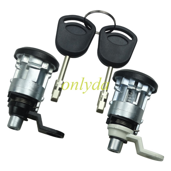 Free shipping 2psc/lot For Ford Front left right door car lock 95VBV21990B  95VBV21991B. Ford transit MK5 1994-2000