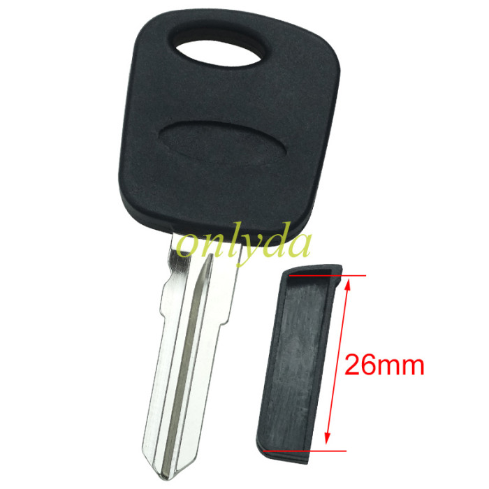 Free shipping 10pcs/lot Ford transponder key blank,Large chip slot can hold long chips