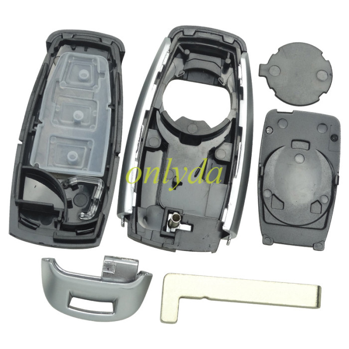 Free shipping Modified VW .3 button  Remote key Blank with badge , pls choose model