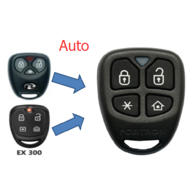 Free shipping 5pcs/lot Brazil  anti-theft remote control IC293/300 automatic switching program