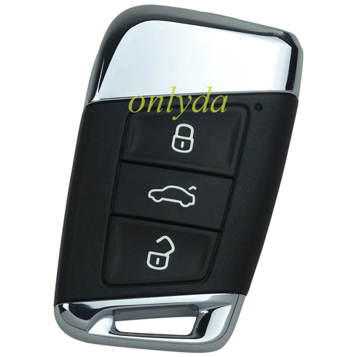 Free shipping original keyless VW 3 button remote key 434mhz  with Hitag  PRO VAG MQB49  5C chip:NCP21S2W    PN：3GB800375K  :H05 SW:0600