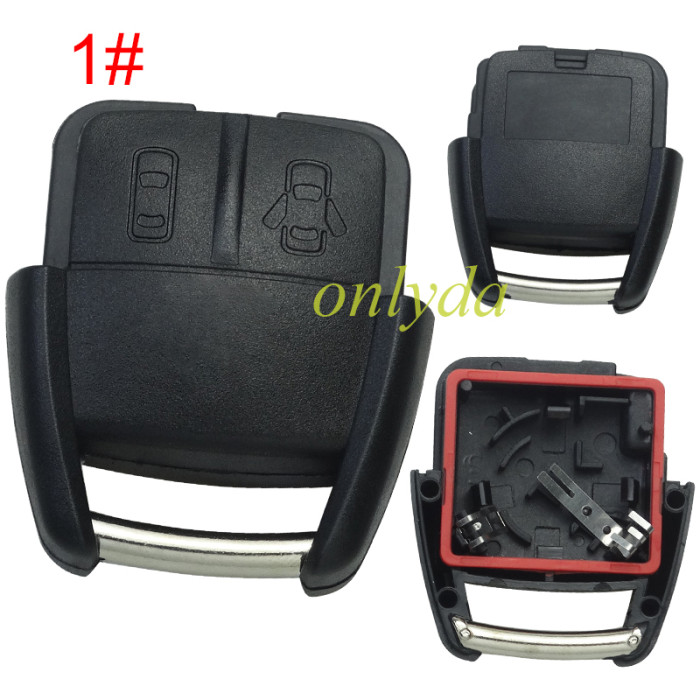 Free shipping 10pcs/lot For Chevrolet remote shell with battery holder， pls choose the button