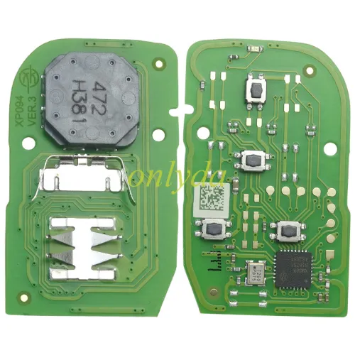 Xhorser smart remote key for Honda 4 button PN:XZBT51EN
