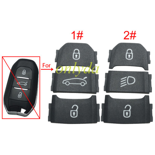 Free shipping 10pcs/lot For Peugeot original buttons,please choose model