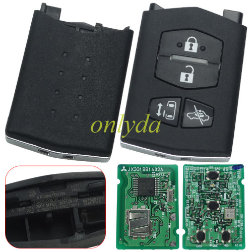 Free shipping OEM Mazda 4 BUTTON   MITSUBISHI ELECTROIC  with Side slide door button  FCC ID : BGBX1T478SKE12501 315MHz  MODEL: SKE125-01 (Pls choose button )