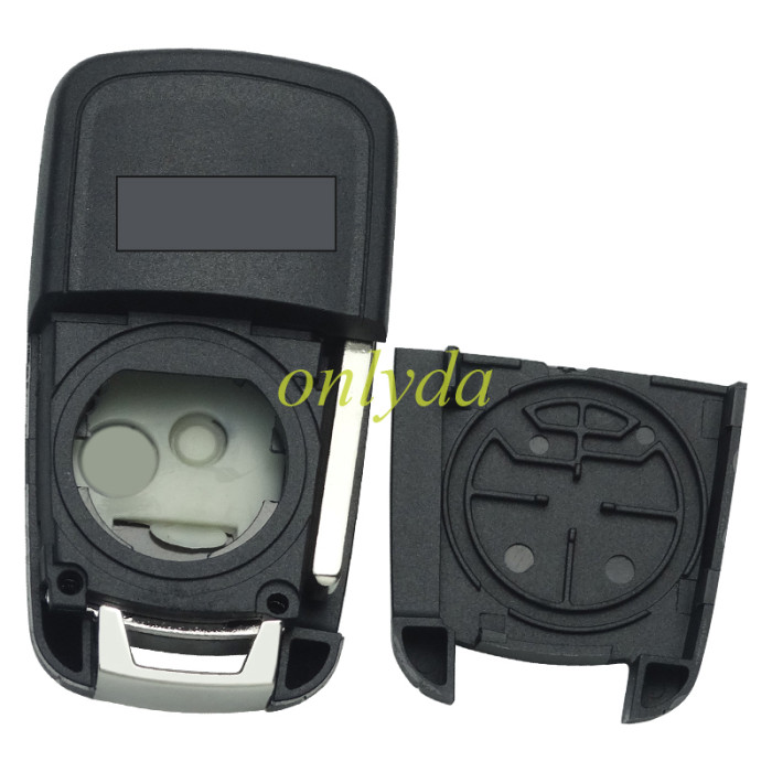 Free shipping 10pcs/lot For Chevrolet  remote key shell replacement   with cross badge place,   pls choose the button and blade