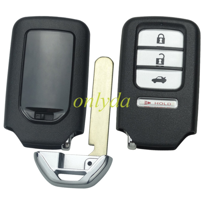 Free shipping Xhorse XZBT43EN for honda 4 button  Vvdi smart remote key
