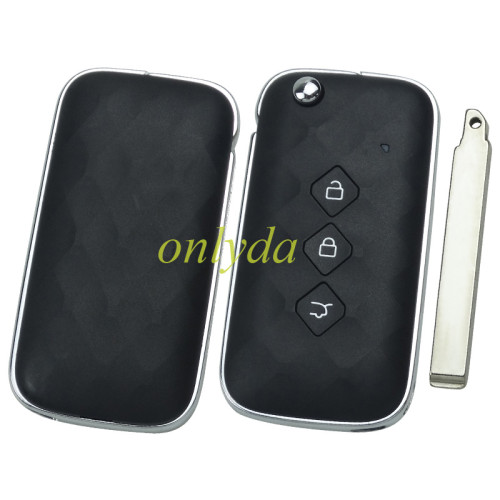Free shipping Original for Chevrolet 3button  remote  key with 433mhz ID47 PCF7961X chip