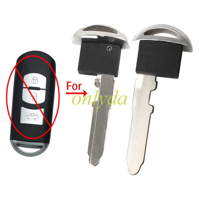 Free shipping 10pcs/lot For Mazda emergency small key