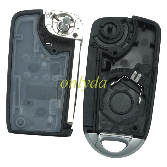 Free shipping 5pcs/lot For Chevrolet Buick remote key blank without badge place, pls choose the button