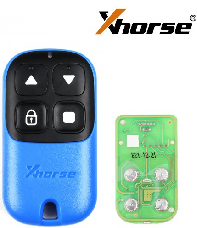 Free shipping 5pcs/lot XKXH04EN Xhorse Universal Remote Key 4 Buttons for VVD2/VVDI Key Tool English Version
