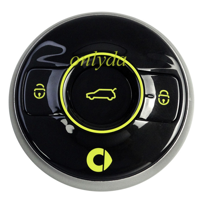 Free shipping For Mercedes Benz smart key shell with badge