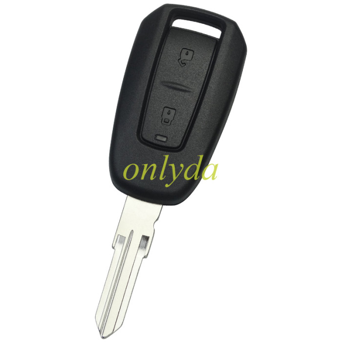 Free shipping 10pcs/lot For TATA  2 button remote key blank with badge