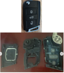 Free shipping 5pcs/lot original VW shell  for VW POLO 2019 ,without blade