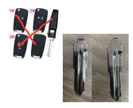 Free shipping 10pcs/lot For Chevrolet  remote key shell   blade