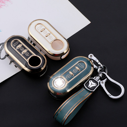 Fiat TPU protective key case,please choose the color.