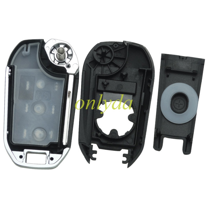 Free shipping 5pcs/lot European Style  for Opel remote key shell without Badge , HU83 ​blade , pls choose button
