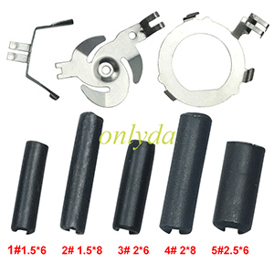 key remote pins  and battery clamp (key pin :5 types,total 800pcs, 100pcs each type. )     1#7.8mm*2.2mm ，2#6.12mm*2.72mm ，3#8.03mm*1.76mm ，4#5.9mm*1.7mm ，5#7mm*2.2mm 6#6mm*1.5mm     7#2.0mm*4.5mm 8#  1.6mm*8 mm                                Switch                                          1#10pcs， 2#10pcs 4#10pcs    6#10pcs 7#10pcs 11#10pcs 130#10pcs 18#10pcs battery clamp 15#5pcs 22#10pcs 23#10pcs 24#10pcs 26#5pcs 27#5pcs 29#5pcs 6#10pcs  REMOTE SHELL SCREWS 8types ,each types10pcs