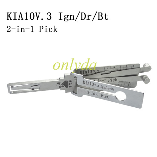 For K5 kia and kia 2017 year verna 2 track,  2 in 1 decode and lockpick