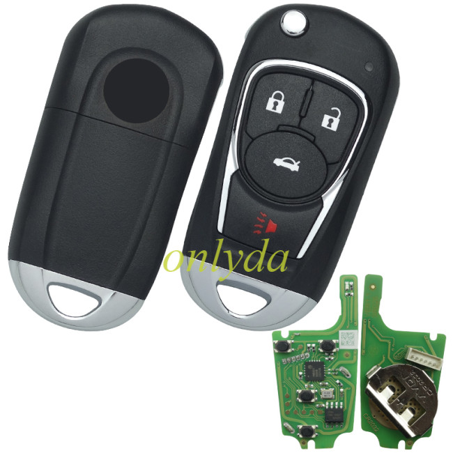 XKBU23EN Xhorse  Wired Universal Remote Key  for Buick Style 3 Buttons