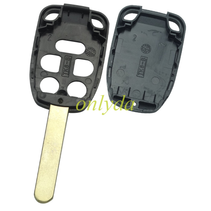 Free shipping 10pcs/lot For Honda 6 button key blank