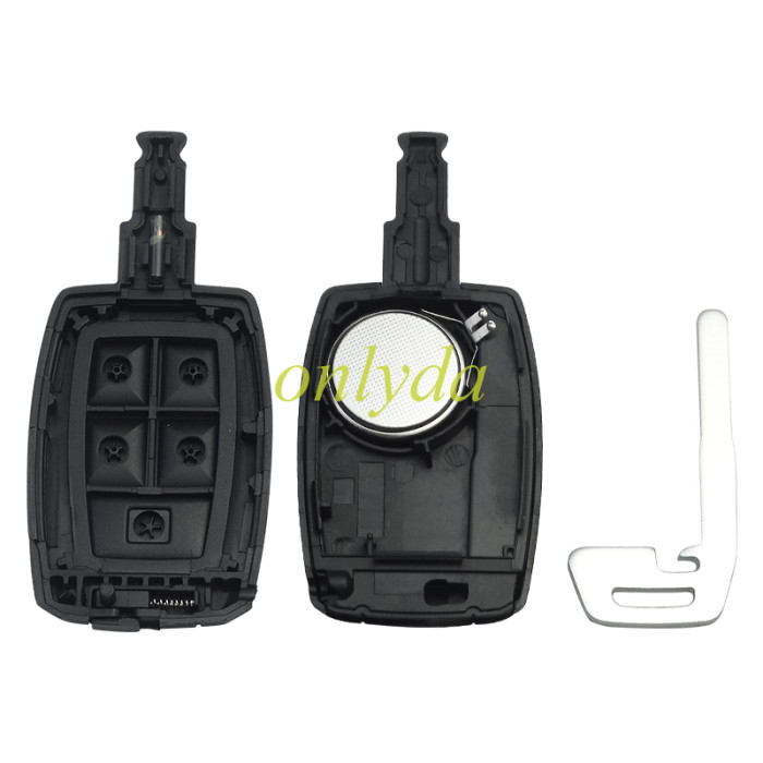 Free shipping For volvo 5 button remote key ID48 433.92MHZ unkeyless  31300258 2008+ S40 C30  FCC ID:KR55WK49259 CMIIID:2006DJ3174