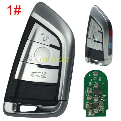 KEYDIY Remote key FGB23 smart key  for Program X2, MAX, X4 are all supported. Matching is only supported by X4,pls choose button