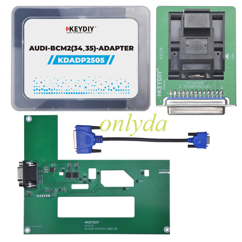 KEYDIY Audi.BCM2-34/35-ADAPTER，KDADP2505， Need to be used with KD-MP for Audi