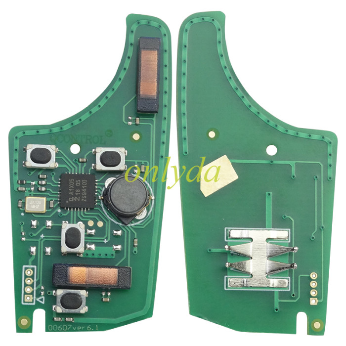 Free shipping For Buick  Keyless remote key with 315mhz/ 434mhz Switchable frequency with 7952chip please choose the button type