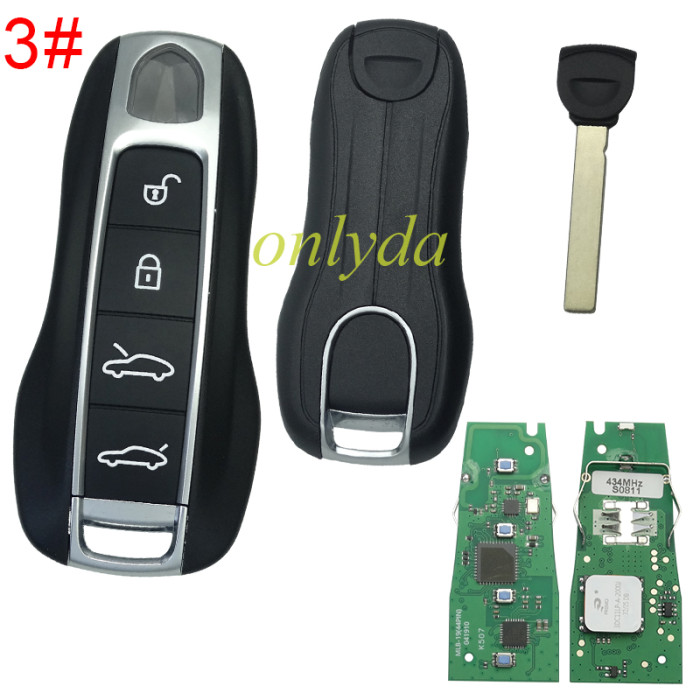 [Pre-order] (OEM Solution) KEYDIY MLB19 434 Mhz MLB for Porsche Universal Smart Key, Works with Keydiy KD-MP, VVDI MLB Tool etc ,pls choose button