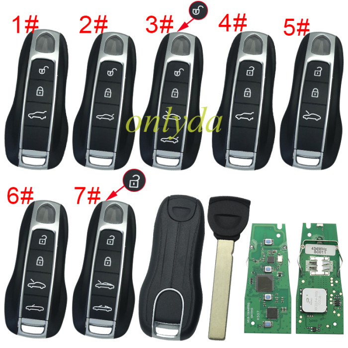 [Pre-order] (OEM Solution) KEYDIY MLB19 434 Mhz MLB for Porsche Universal Smart Key, Works with Keydiy KD-MP, VVDI MLB Tool etc ,pls choose button