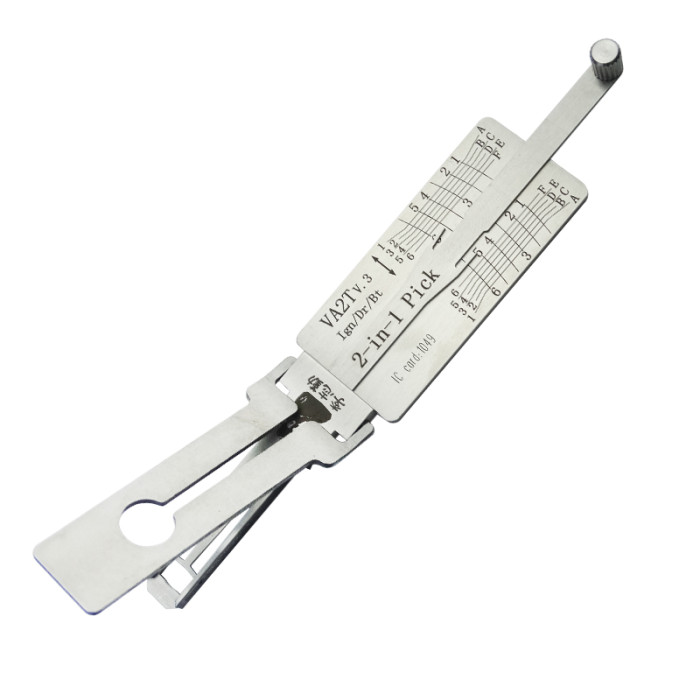 For VA2T-Citron 3-IN-1 Lock pick, for ignition lock, door lock, and decoder, genuine !  used for Peugeot 307,408