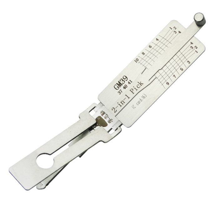 Original Lishi  GM39 2 in 1