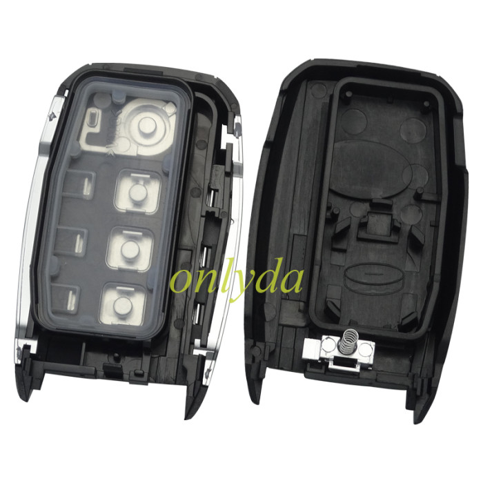 For Kia 3+1 button remote key shell with key blade with badge place
