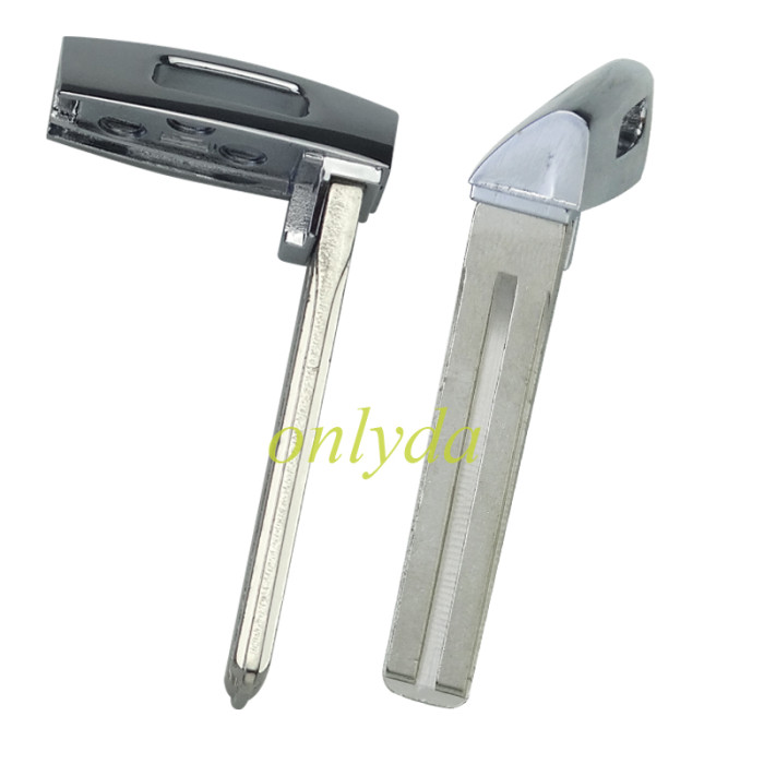 For Kia 3+1 button remote key shell with key blade with badge place