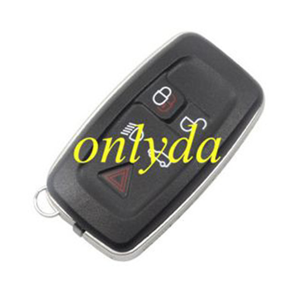 For Rangrover 5 button remote key shell, have badge in both Chrome part and back, without blade