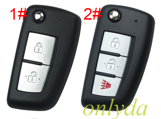 Free shipping For Nissan 2+1/ 2button remote Kicks JUKE 2019+  key with 434mhz 7961M 4A chip  FCCID:CWTWB1G767  Model:TWB1G767 IC:1788D-FWB1G767, pls choose button