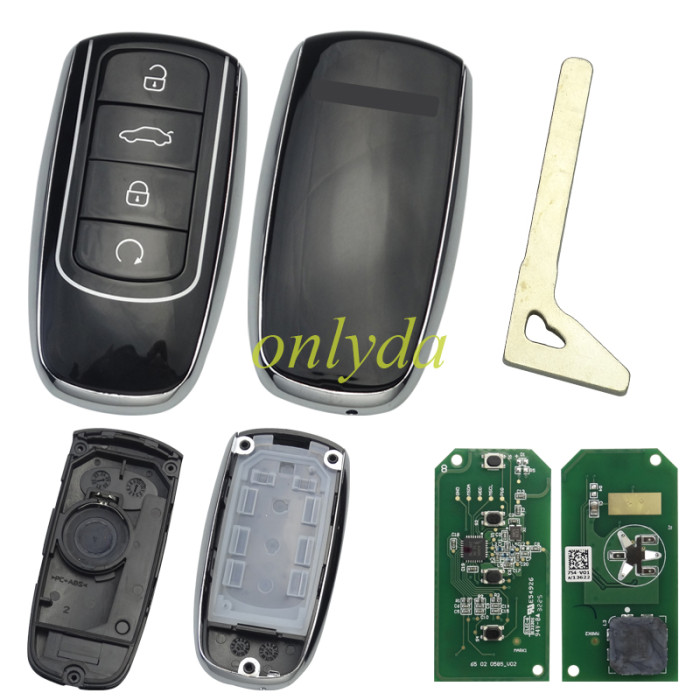 Free shipping Original Chery Jaecoo J7 Keyless remote key for 8 Plus 8 Pro OMODA Chery Tiggo 8 ID47-433MHz FSK