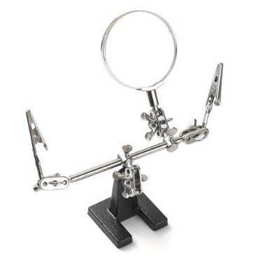 Repair Auxiliary Alligator Clip Magnifier