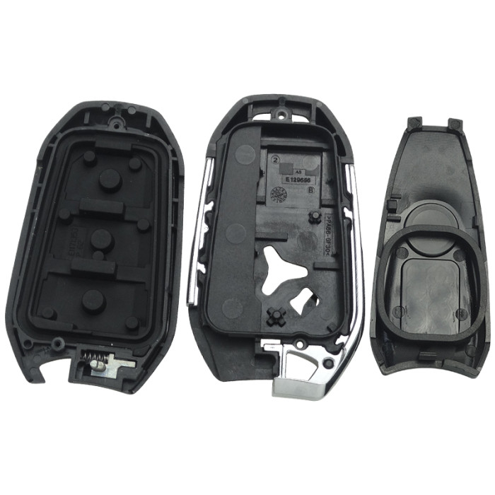 For Fiat remote key shell with Fiat badge, blade VA2, pls choose the button