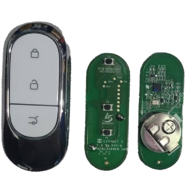 Free shipping Original Car Remote Key Keyless Smart Key  Digital NFC Key Card 3 BUTTON 433Mhz  for Leapmotor T03 B10 B01 C11 C01 C10 C16 Leapmotors
