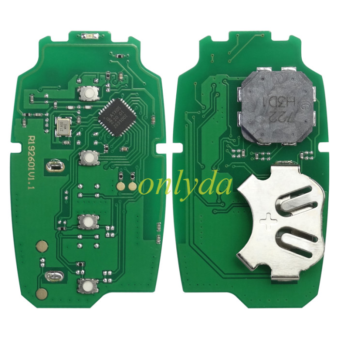 Free shipping Aftermarket Hyundai Santa Fe 2018-2019 Smart 4 button keyless remote key with 434mhz with ID47  FCCID :TQ8-FOB-4F19 PN: 95440-S2000